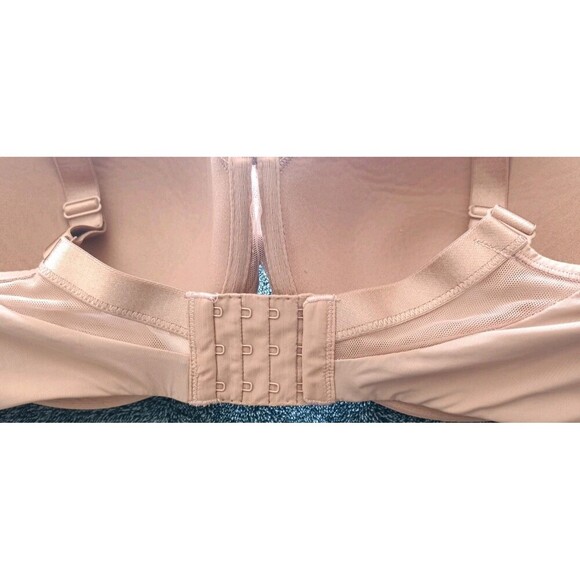 Paramour  T Shirt Bra Size 38DDD Mauve Pink Underwire Back Closure Mesh  135087 - Picture 6 of 7